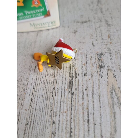 Hallmark up to tweetop Tweety Bird vintage ornament Xmas miniature - Picture 4 of 6